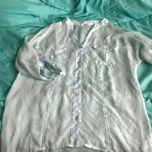 Shear, Light-Blue Button-Down!